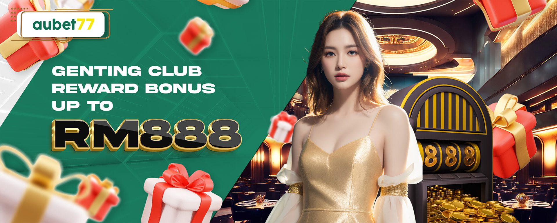 AUBET77 Malaysia Genting Club Bonus for extra!