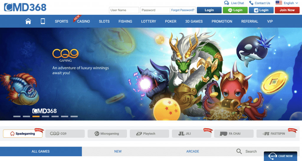 CMD368 Fishing Games