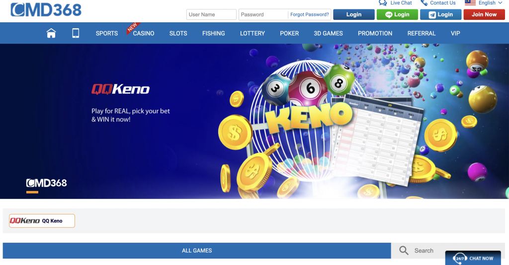CMD368 Lottery 