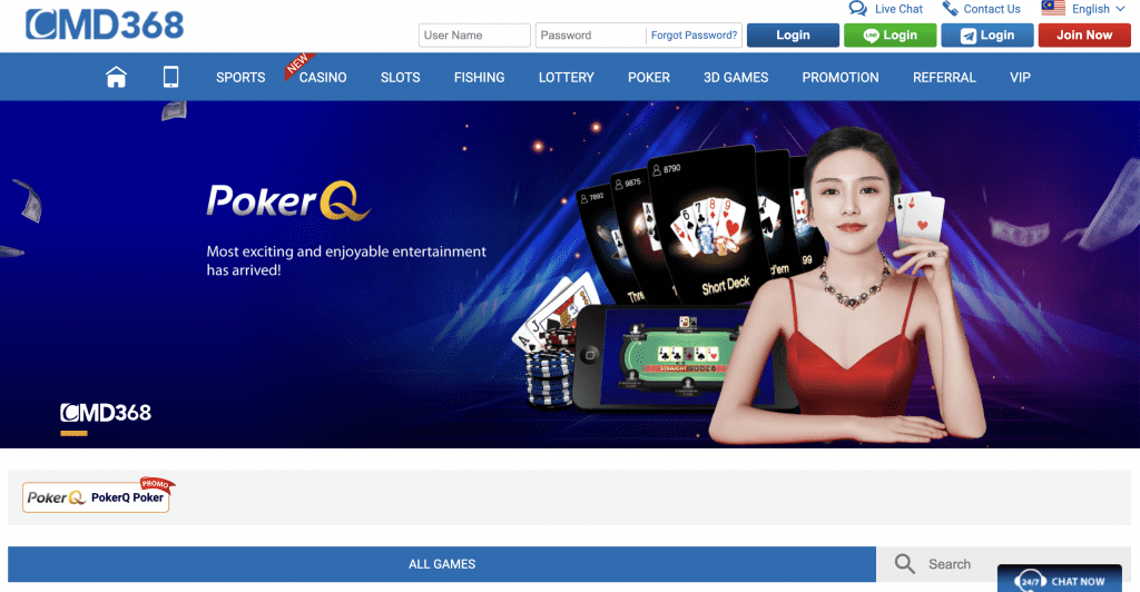 CMD368 Poker