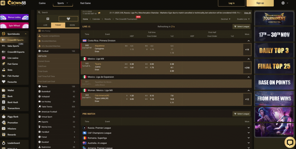 crown88 sports betting